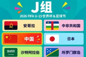 马德兴报道：U15国少队将迎来周海滨的领军集训，精选14将备战U15世界杯