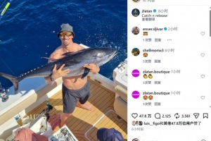 金枪鱼入网，伊布社交媒体分享放流瞬间：猎捕与释放并存